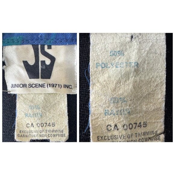 Vintage 70s dress, blue, purple floral, Cheongsam modern interpretation - Picture 10 of 10